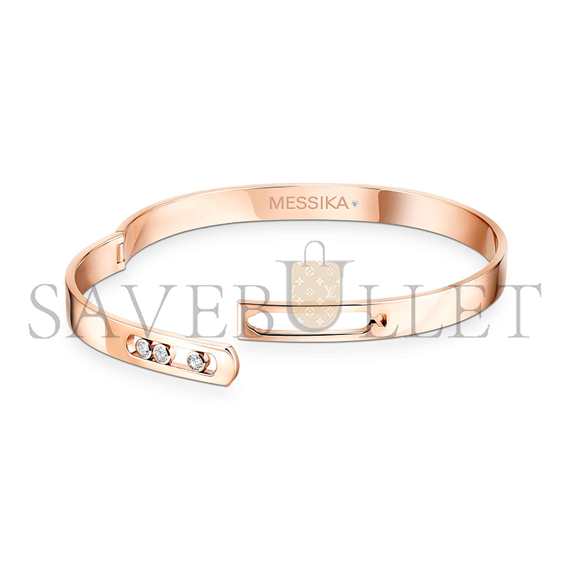 Mes1kaa move noa bangle pink gold bracelet 06368
